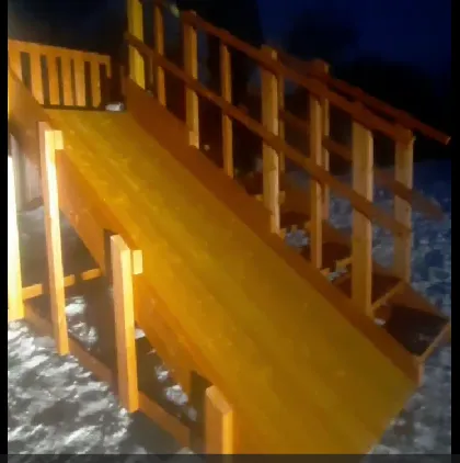 Зимняя горка Савушка Зима