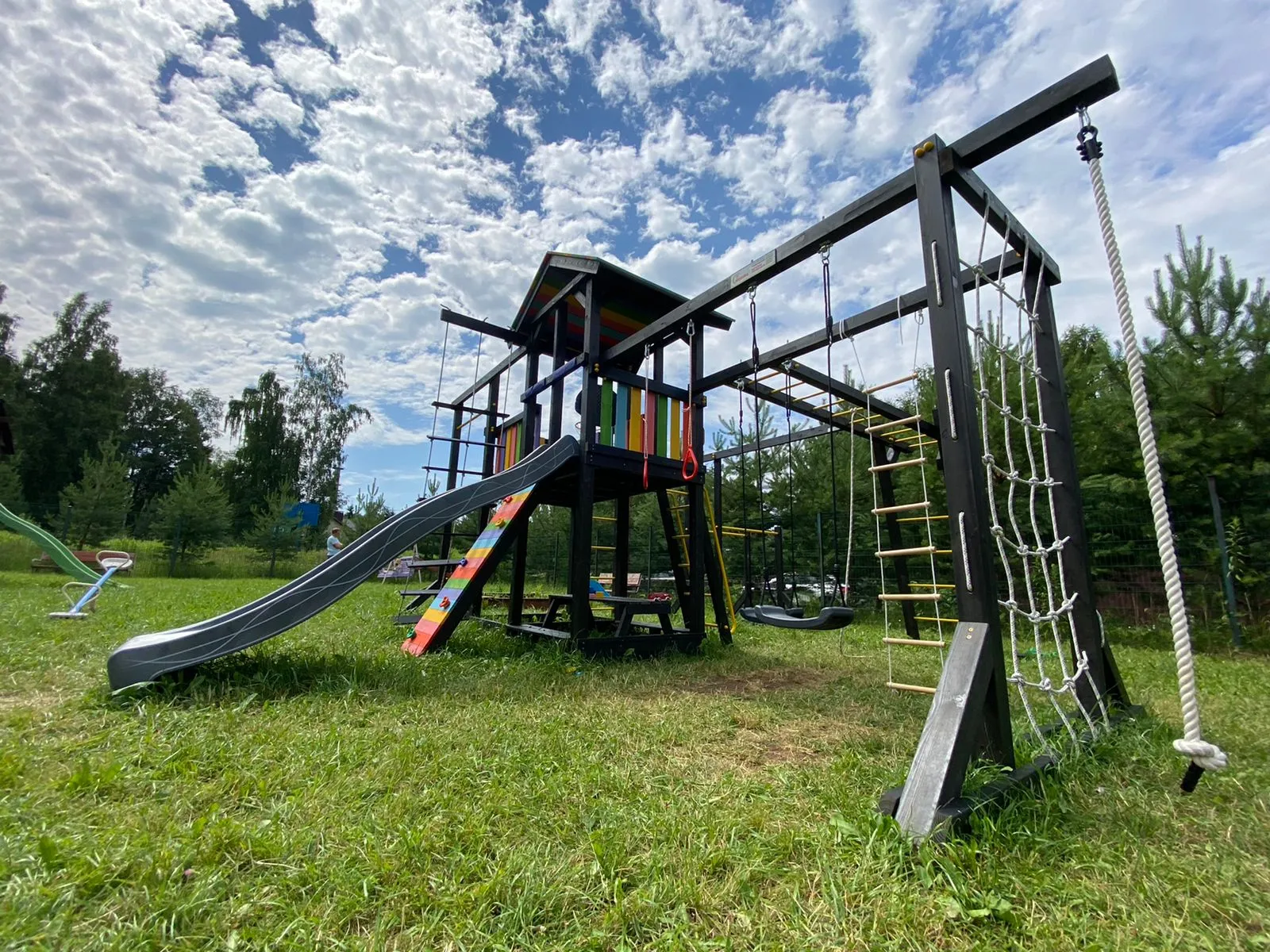 Детская площадка Савушка 2 (BLACK EDITION), Ватутинки