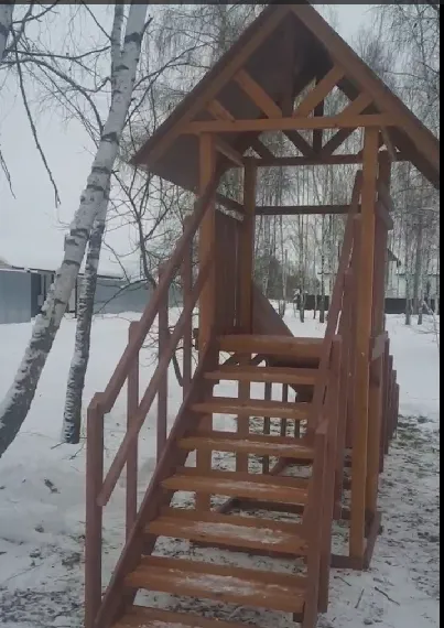 Зимняя горка Савушка Зима 5