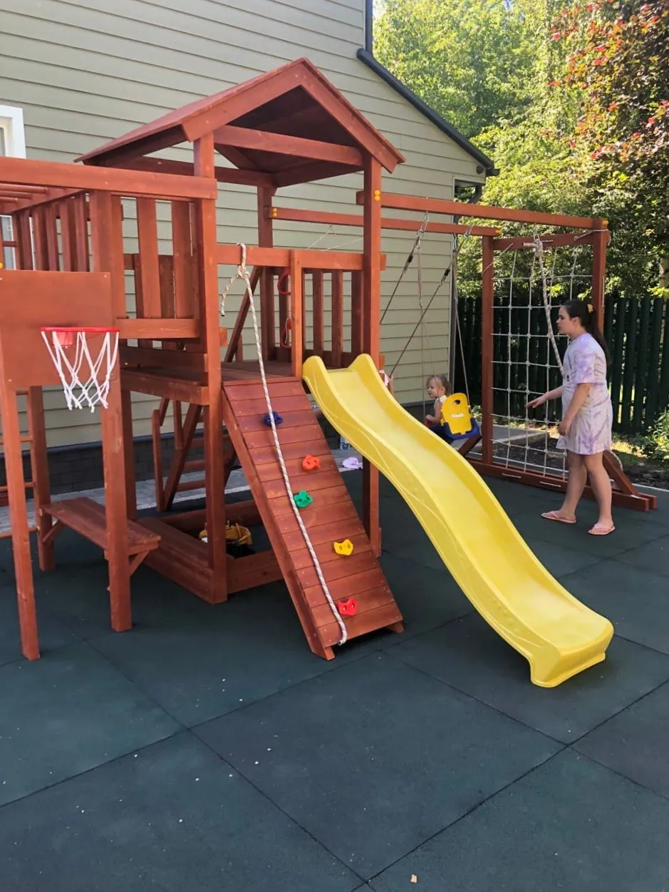 Детская площадка Савушка Мастер 4 (Махагон), город Ясногорск