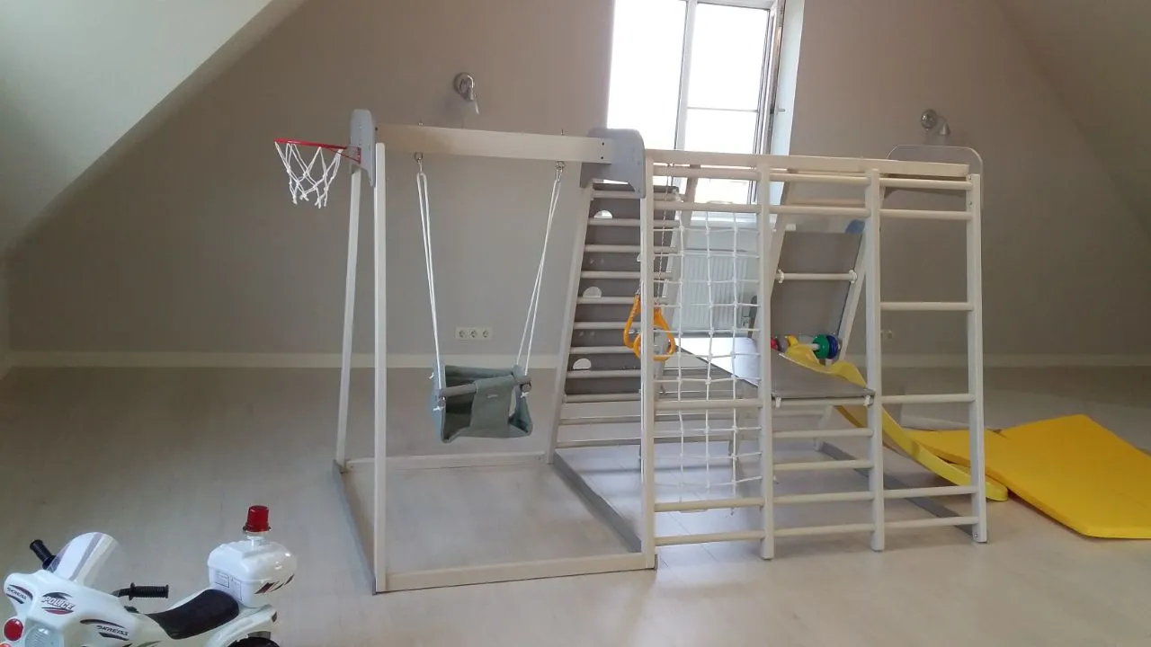 Детская игровая площадка Савушка Непоседа 8 oak