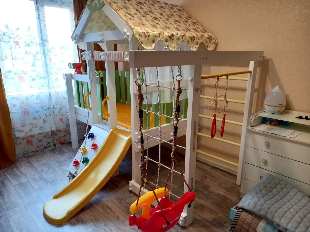 Игровой комплекс Савушка Baby 6 (зеленый), Солнечногорск