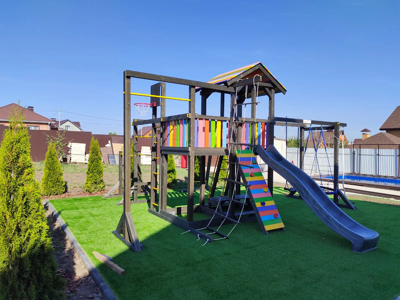 Детская площадка Савушка 2 (BLACK EDITION), Белгород