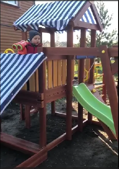 Детская игровая площадка Савушка Baby Play - 13