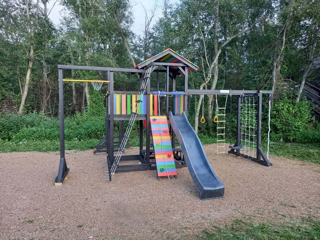 Детская площадка Савушка 2 (BLACK EDITION)