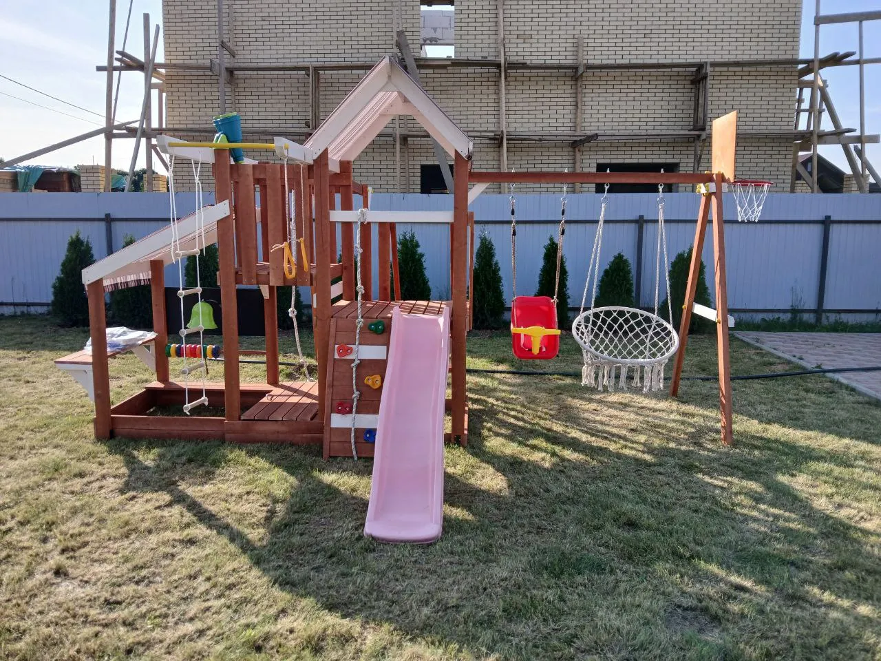 Савушка TooSun 9 с розовой горкой