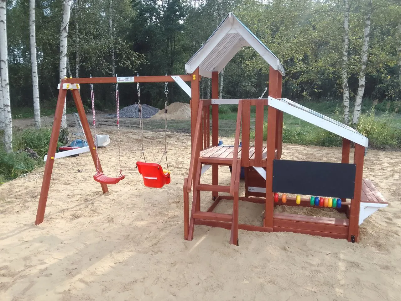 Детская площадка Савушка Тусун 10 (синий), Владимирская область