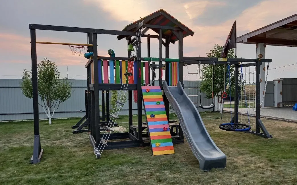 Детская площадка Савушка 2 (BLACK EDITION), Павловский Пасад