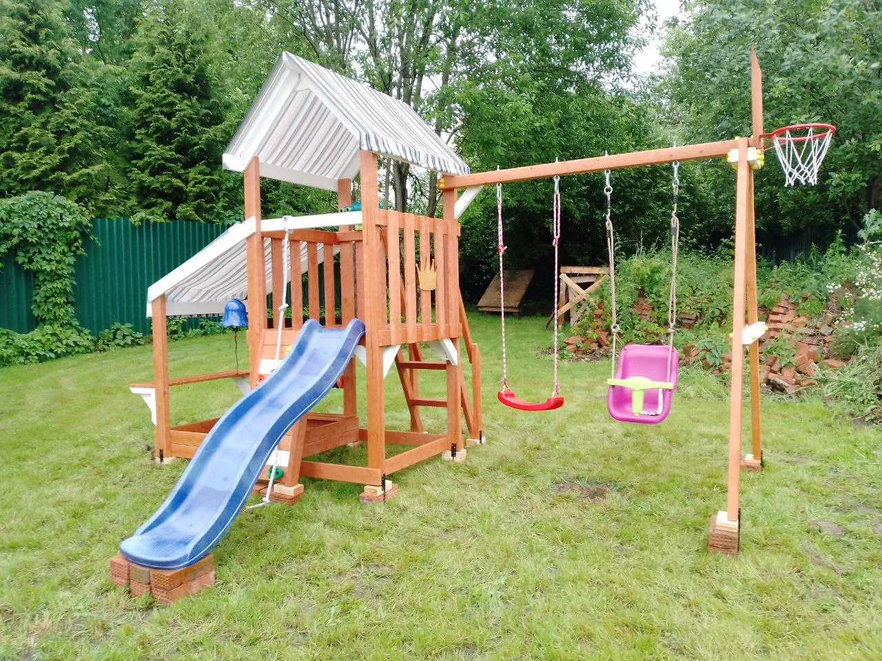 Савушка ТooSun 10 с синей горкой