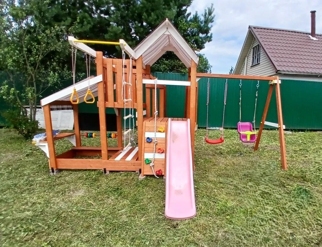 Детская площадка Савушка TooSun 9 (розовый)