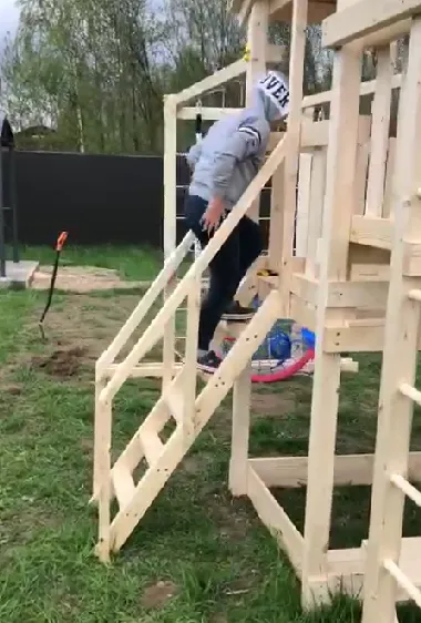 Детская игровая площадка Савушка Мастер-4