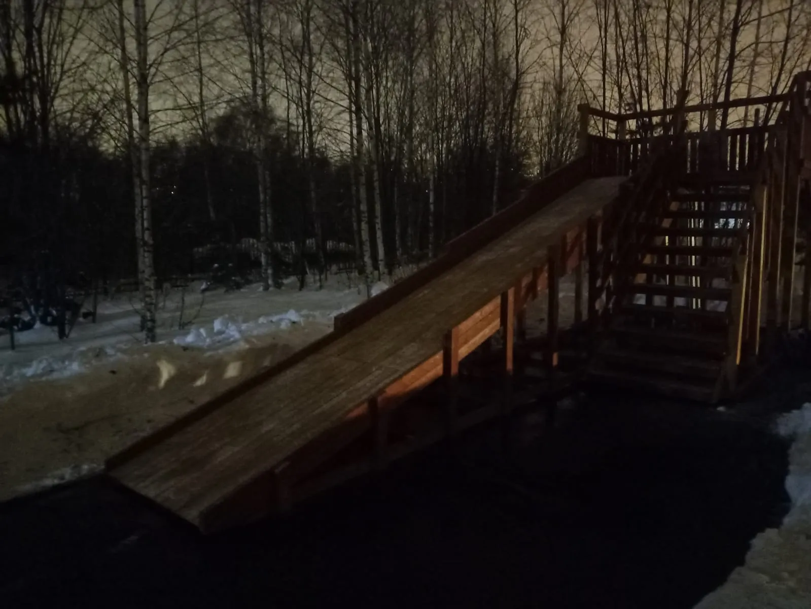 Зимняя горка Савушка Зима 6, Москва