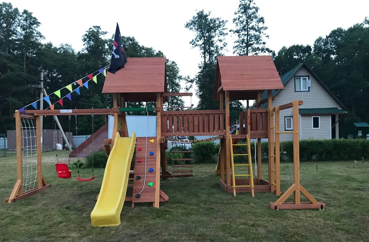 Детская площадка Савушка Люкс 9, п.Вороновское