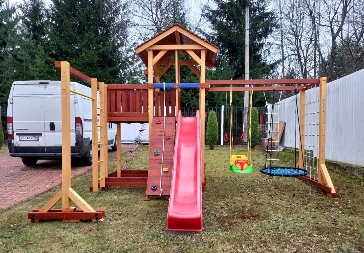 Детская площадка Савушка 15, Лесные поляны