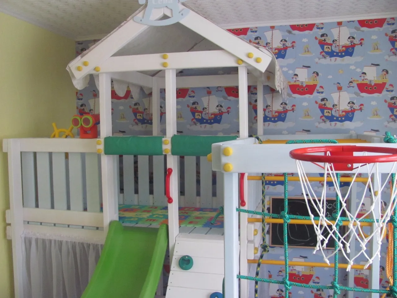 Игровой комплекс Савушка Baby 5 (белый), Клин