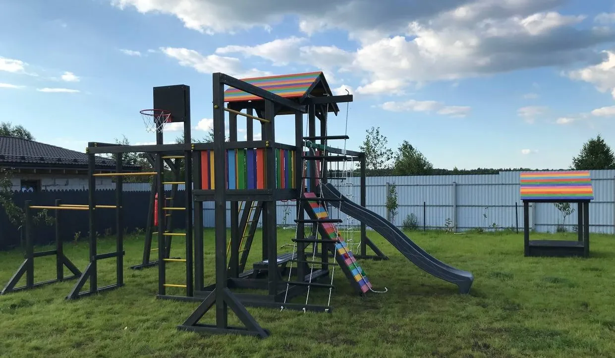 Детская площадка Савушка 2 (BLACK EDITION), Наро-Фоминский г.о