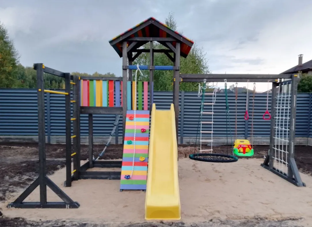 Детская площадка Савушка 3 (BLACK), п. Краснопахорское