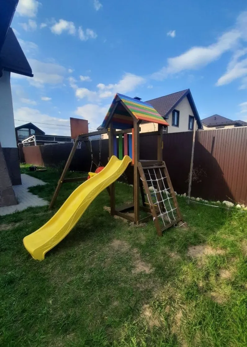 Детская площадка Савушка Мастер 7 (Brown Color), деревня Чёрное