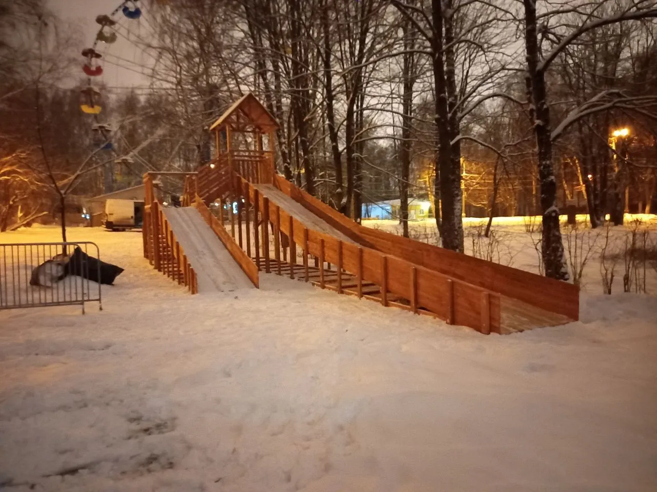 Зимняя горка Савушка Зима 9/2