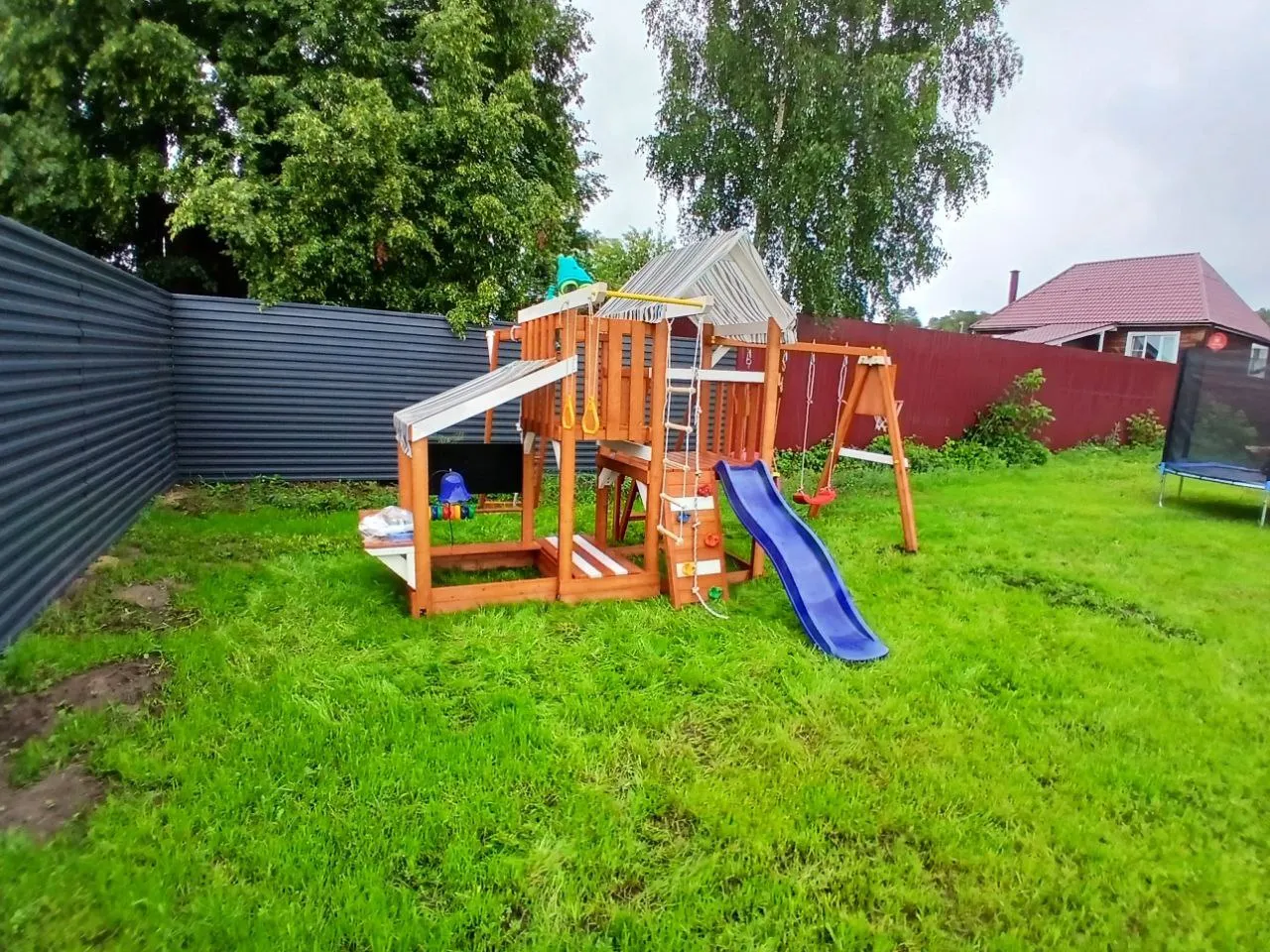 Детская площадка Савушка TooSun 9 (синий)