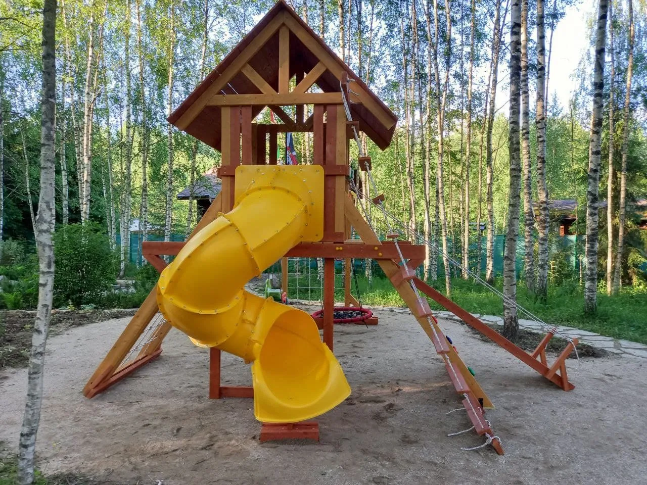 Детская площадка Савушка Люкс 5, СНТ Лаврихино