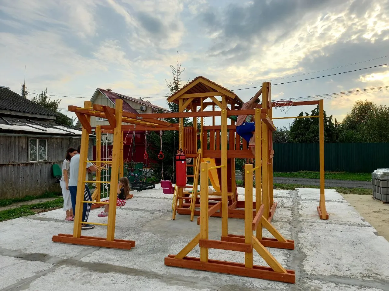 Детская площадка Савушка Семейная, СНТ Семья