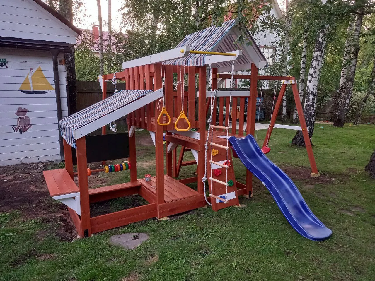 Савушка TooSun 9 с синей горкой