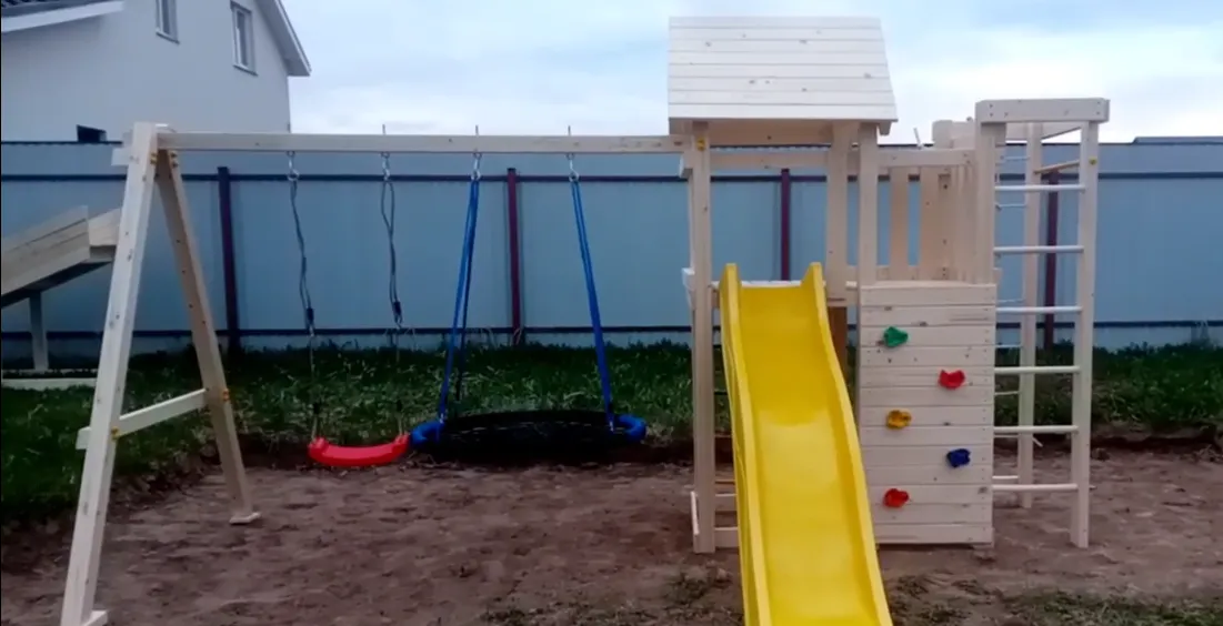 Детская  площадка Савушка Мастер 10 (4 сезона)