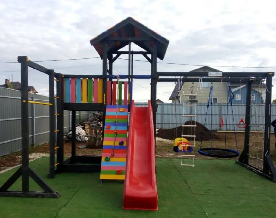 Детская площадка Савушка 3 (BLACK), Ступинский район