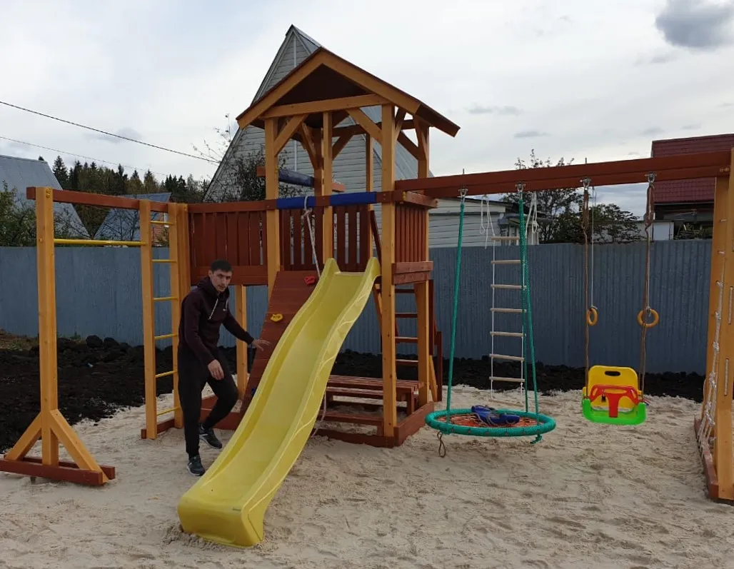 Детская площадка Савушка 4 Сезона 6, Апрелевка
