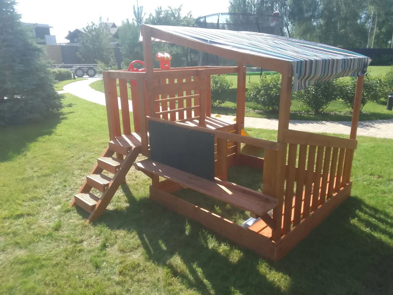 Игровой комплекс Песочный дворик Савушка-3