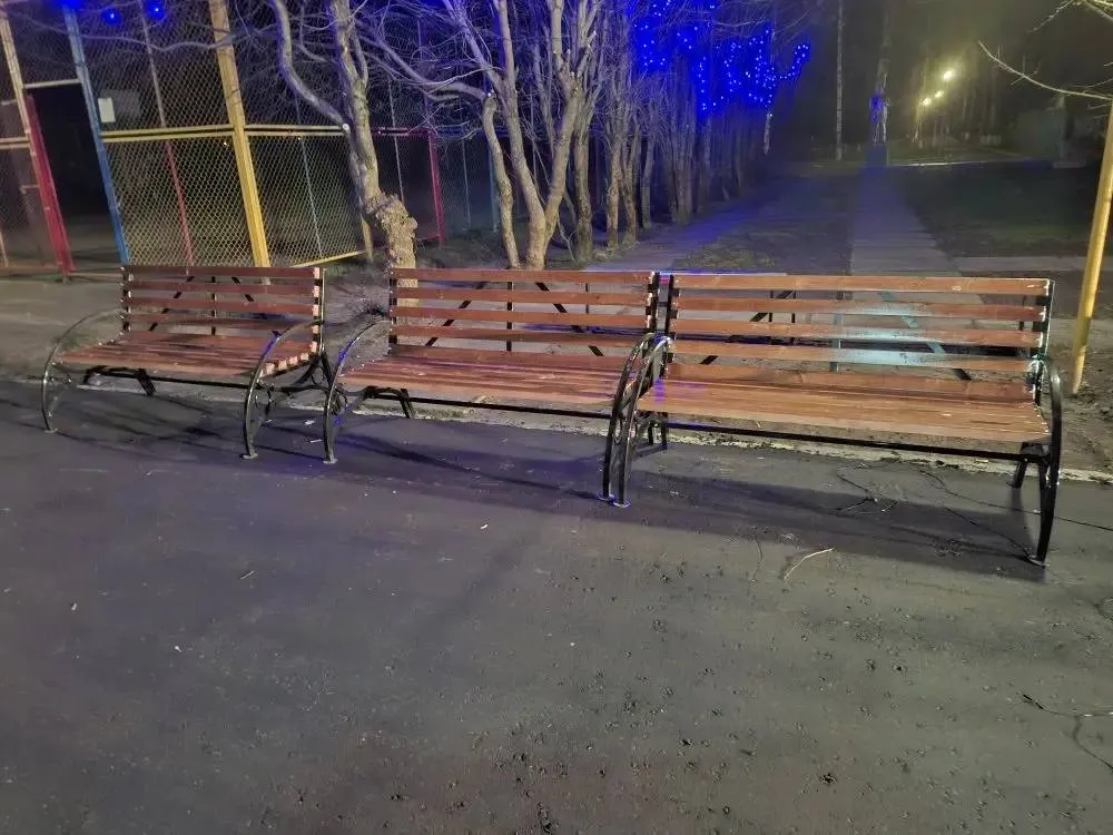 Скамейка деревянная Савушка