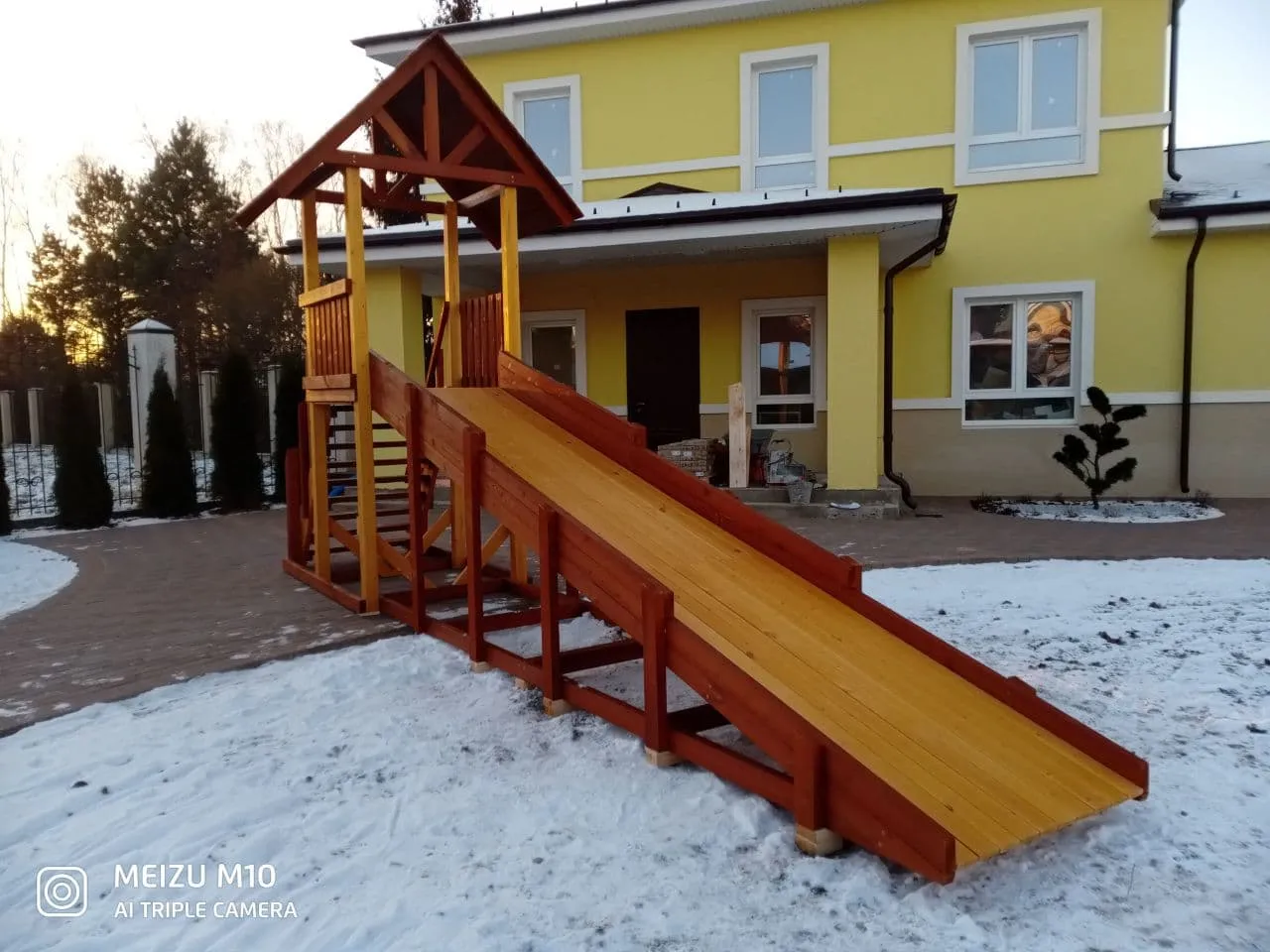 Зимняя горка Савушка Зима 5, Химки