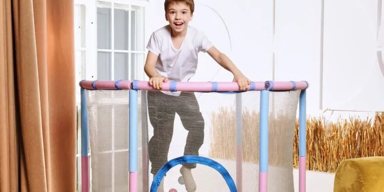 Батут детский DFC A.KOU KIDS 48" (122 см) с сеткой