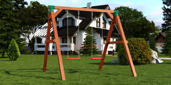Качели "Сава" усиленные (Махагон) Качели "Сава" усиленные (Махагон)
