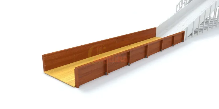 Выкат для зимней горки Савушка Тип №2, секция 3 м (ширина 1350 мм)