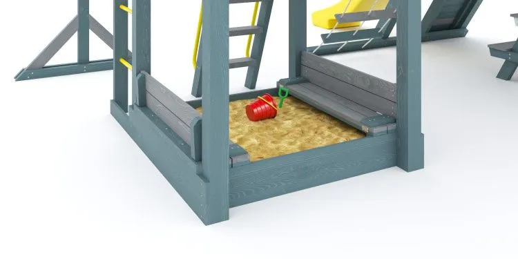 Детская площадка Савушка Люкс 9 COMFORT (Индиго)