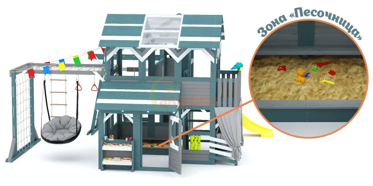 Детская площадка Савушка PlayHouse-5