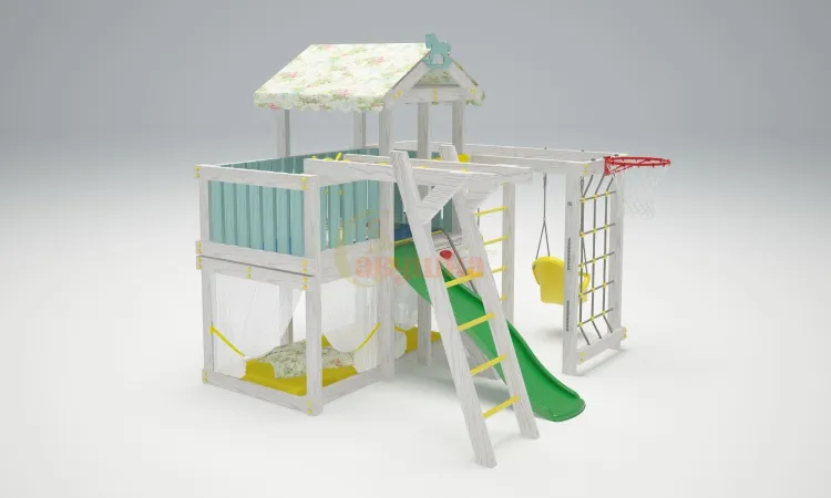 Игровой комплекс Савушка Baby 5 голубой