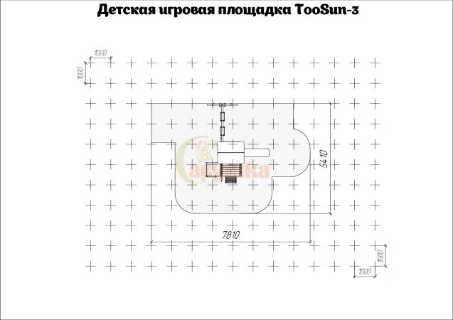 Детская площадка Савушка TooSun (Тусун) 3