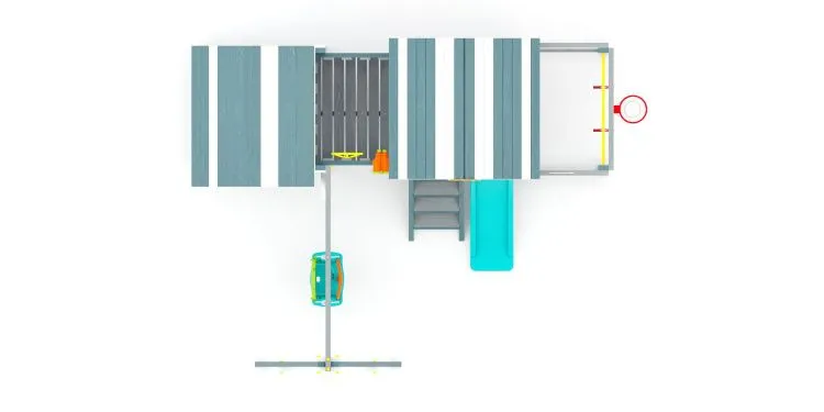 Детская площадка Савушка Baby play 12 (Индиго)