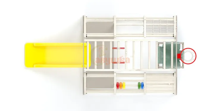 Детская игровая площадка Савушка Непоседа 5 oak