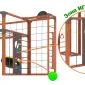 Детская площадка Савушка КУБ-2 (Махагон)