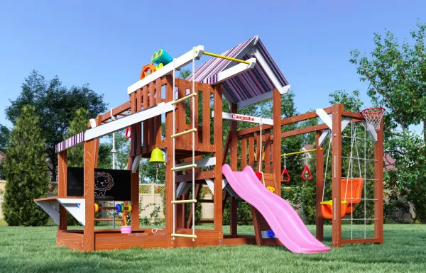 Детская площадка Савушка TooSun (Тусун) 14 (розовый)