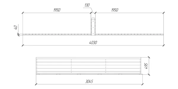 Выкат для зимней горки Савушка Зима 12.1 (27 м) Выкат для зимней горки Савушка Зима 12.1 (27 м)