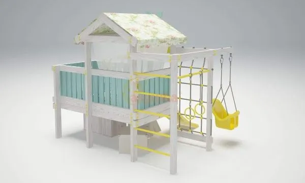 Игровой комплекс Савушка Baby 6 голубой