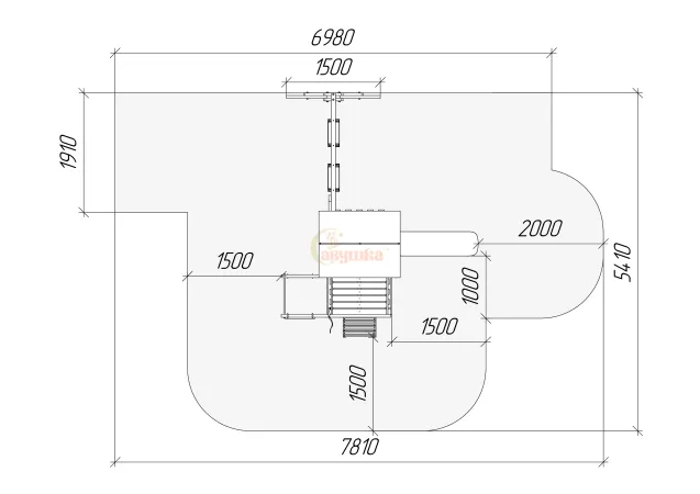 Детская площадка Савушка TooSun (Тусун) 3