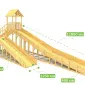 Зимняя горка Савушка Зима Wood 9/2 Зимняя горка Савушка Зима Wood 9/2
