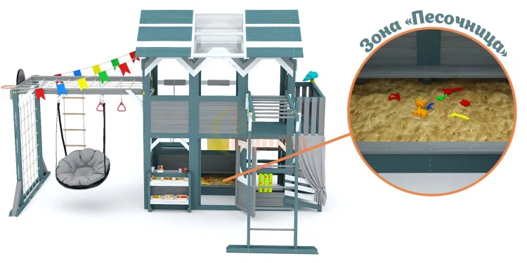 Детская площадка Савушка PlayHouse-3