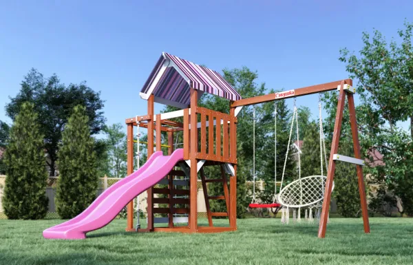 Детская площадка Савушка TooSun (Тусун) 8 (розовый) Детская площадка Савушка TooSun (Тусун) 8 (розовый)